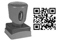 QR Email Stamp