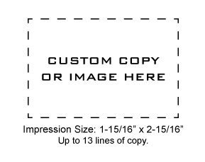XSN22 - N22 Xstamper Pre-Inked Stamp
